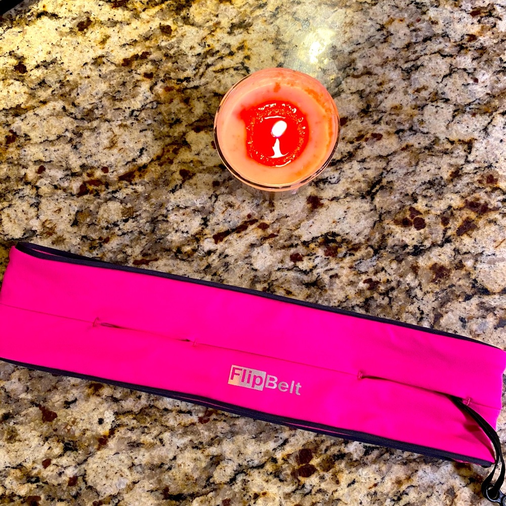 FLIP BELT for running or working out! hot pink!